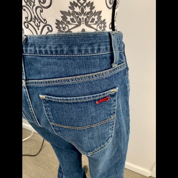 Vintage 90s Y2K Tommy Hilfiger Low Rise Boot Cut Jeans - Picture 6 of 9